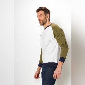 J Crew Authentic Fleece Crew Neck Sweatshirt Men's